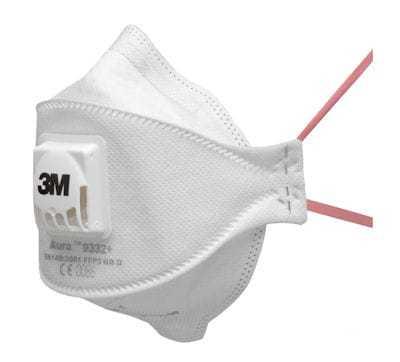3M 9332+ Aura Partikelmaske FFP3 mit Ventil